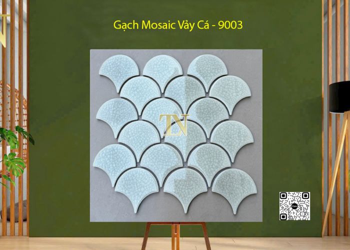 Gạch Mosaic Vảy Cá 290x274x6mm -9003