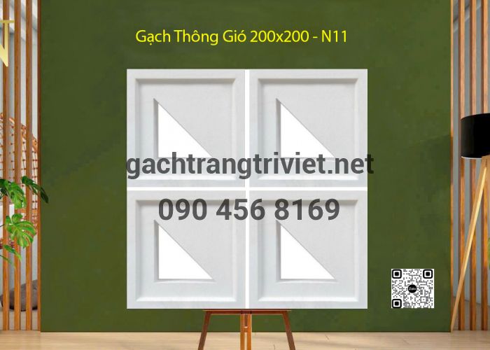 Gạch Thông Gió 200x200 - N11