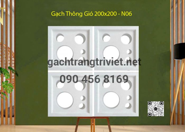 Gạch Thông Gió 200X200 - N06